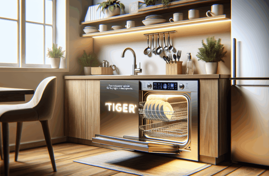 Descubre Tiger: La Revolucionaria Solución para Secar Vajilla en Espacios Pequeños