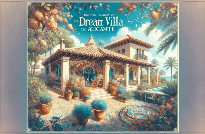 Descubre el Encanto de la Villa de Ensueño en Alicante