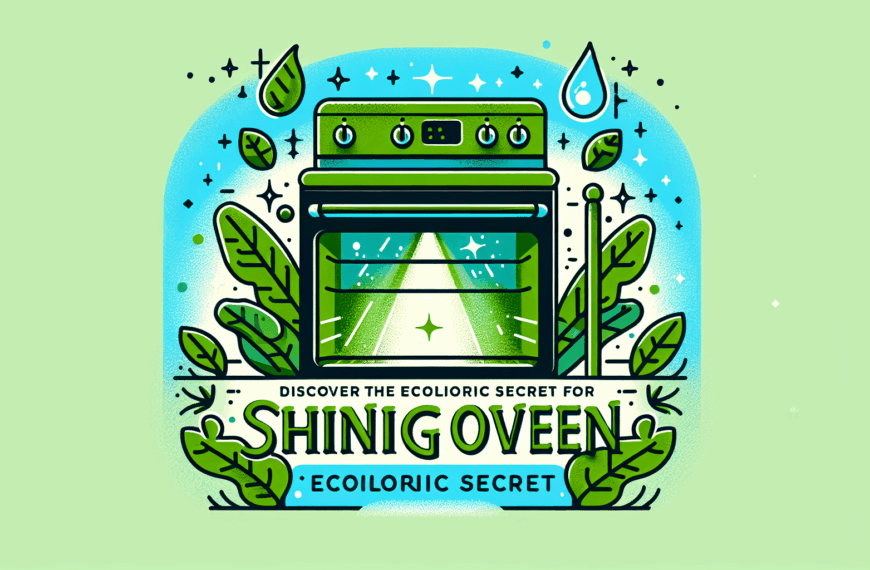 Descubre el Secreto Ecológico para un Horno Brillante