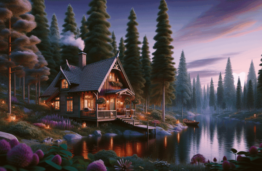 Descubre la Magia de Siljansnäs: Relájate en una Cabaña de Ensueño en el Corazón de la Naturaleza Sueca