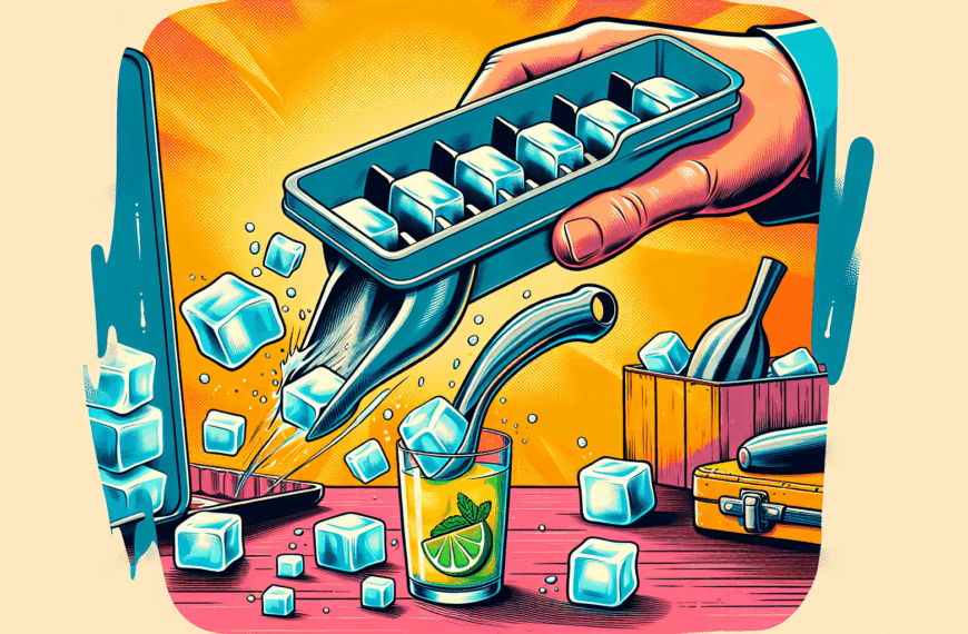 Desliza y Gana: Trucos Ingeniosos para Sacar Cubitos de Hielo sin Complicaciones