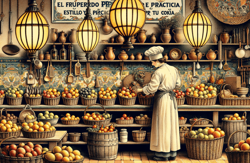 El Frutero de Pepco: Estilo y Práctica para Tu Cocina