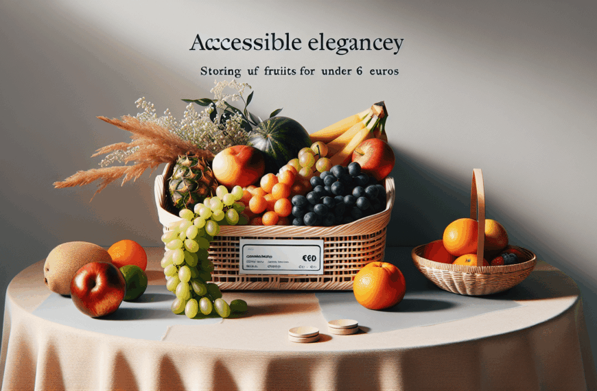 Frutas con Estilo: Soluciones de Almacenamiento Elegantes por Menos de 6 Euros