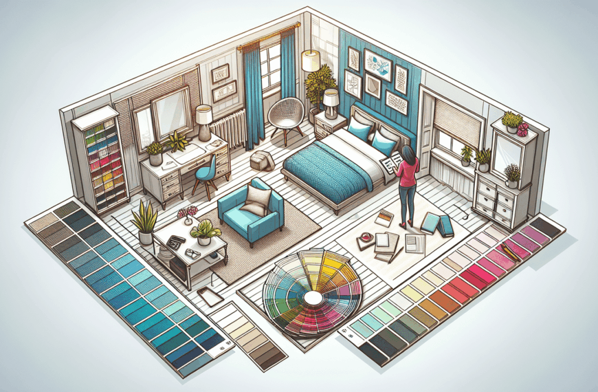 Claves Fundamentales para Escoger el Color Ideal de Tu Habitación