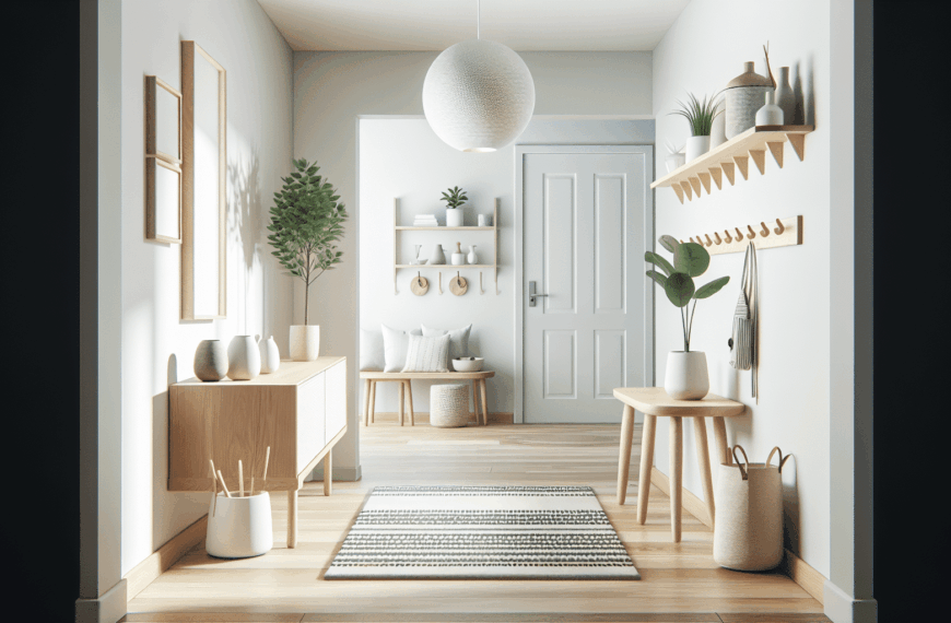 Bienvenido con Estilo: Soluciones Creativas y Funcionales para tu Recibidor al Estilo Ikea