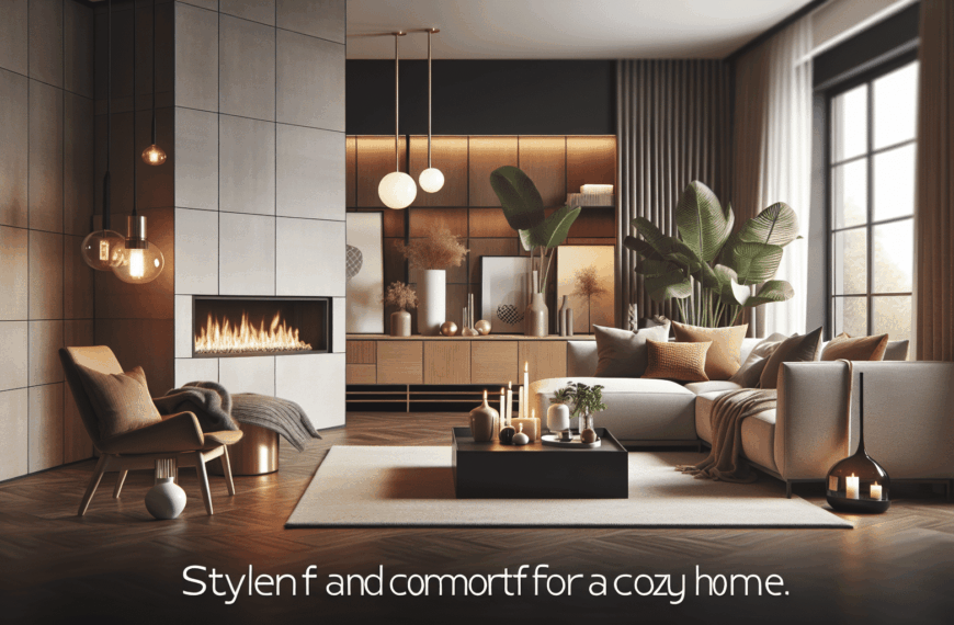 Chimeneas Modernas: Fusionando Estilo y Confort para un Hogar Cálido y Acogedor