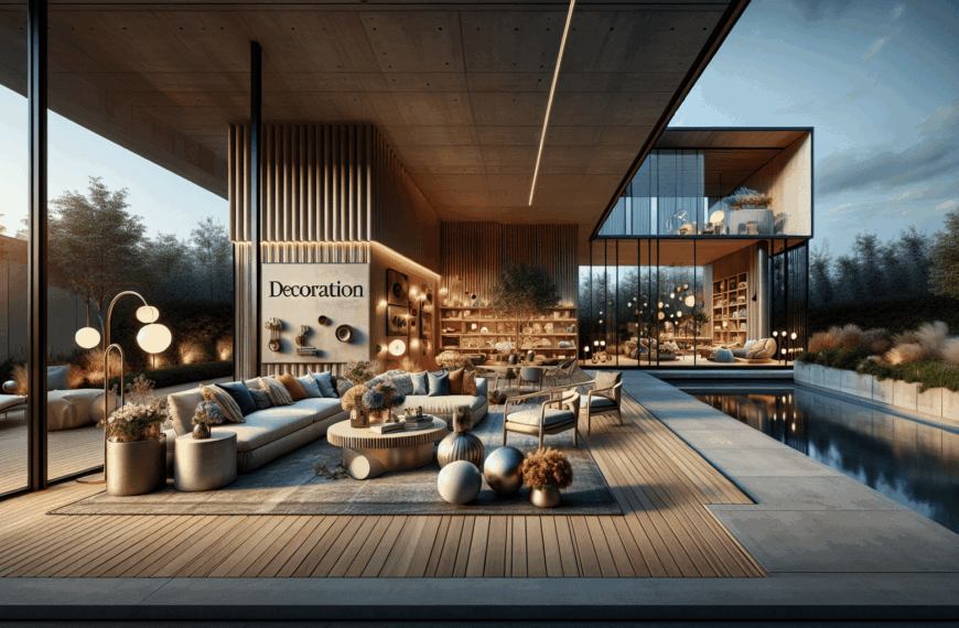 Diseño Multifacético: Integrando Decoración y Funcionalidad en Espacios Interiores y Exteriores