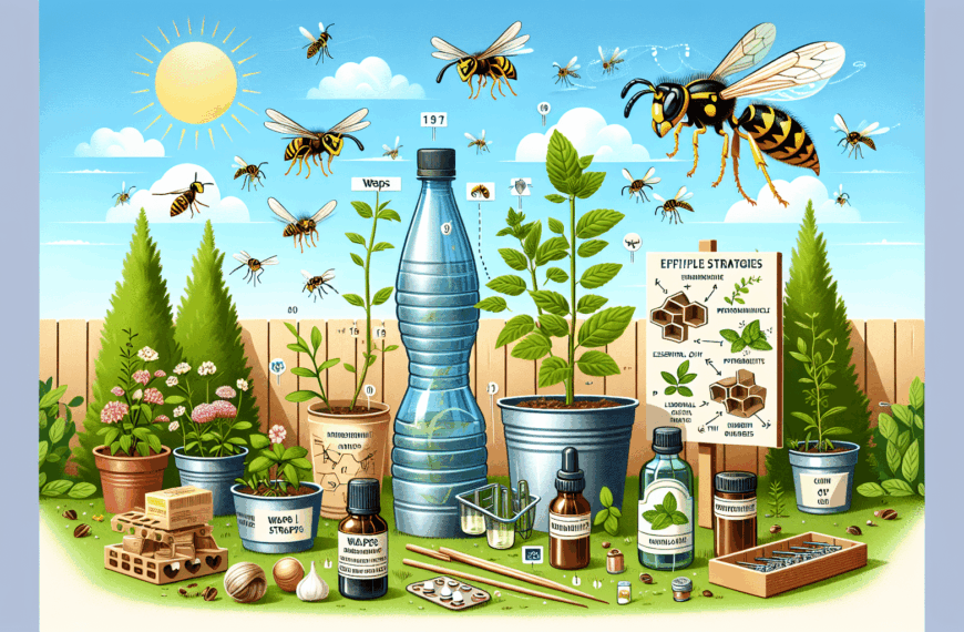 Estrategias Efectivas y Remedios Naturales para Controlar las Avispas