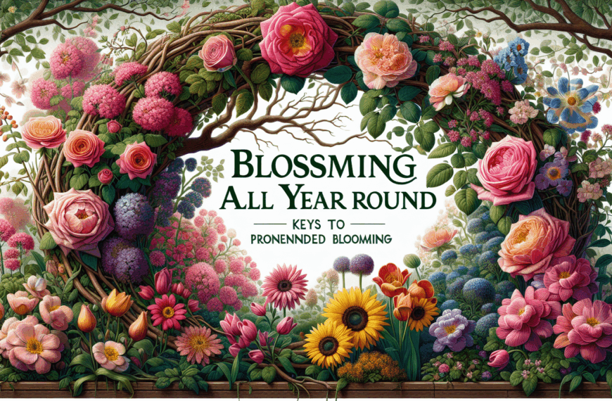 Florecer Durante Todo el Año: Claves para una Floración Prolongada