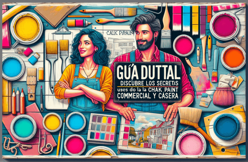 Guía Definitiva: Descubre los Secretos y Usos de la Chalk Paint Comercial y Casera