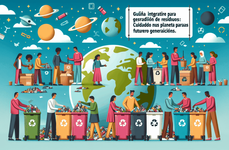 Guía Integral para la Gestión de Residuos: Cuidando Nuestro Planeta para las Futuras Generaciones