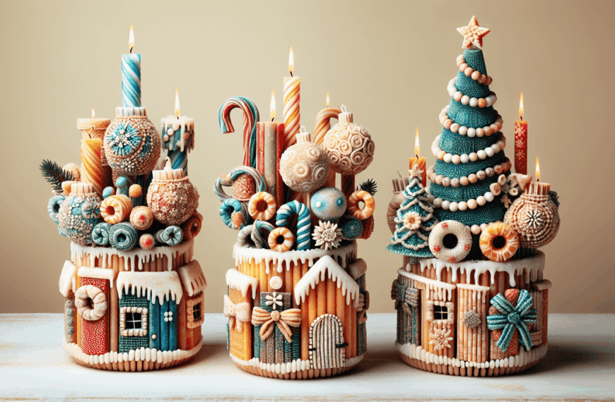 Transforma Tus Velas Usadas en Encantadores Jarrones Navideños: Una Idea Creativa y Sostenible