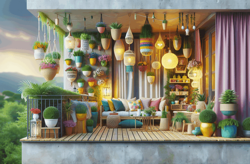Inspírate: Soluciones Creativas para Transformar y Optimizar Balcones y Terrazas