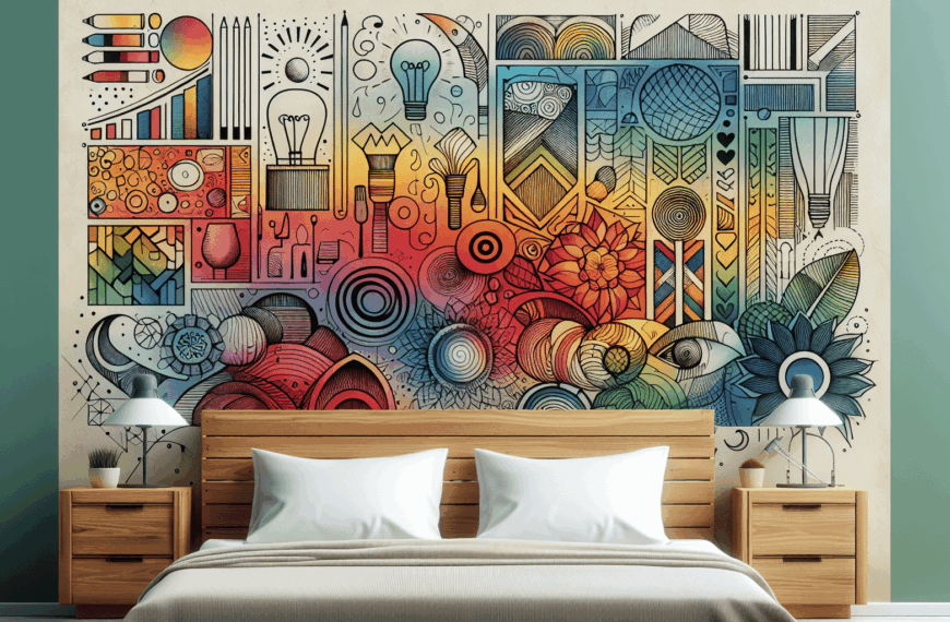 Inspiración Artística: Cómo Transformar el Cabecero de Tu Cama con Pintura