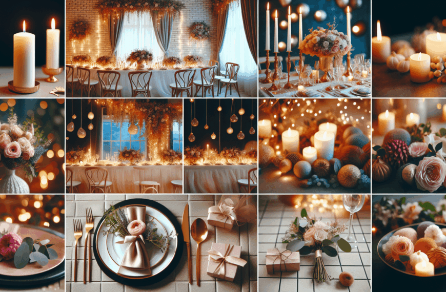 Transforma tu Hogar en un Escenario de Ensueño: Consejos Creativos para una Boda Inolvidable