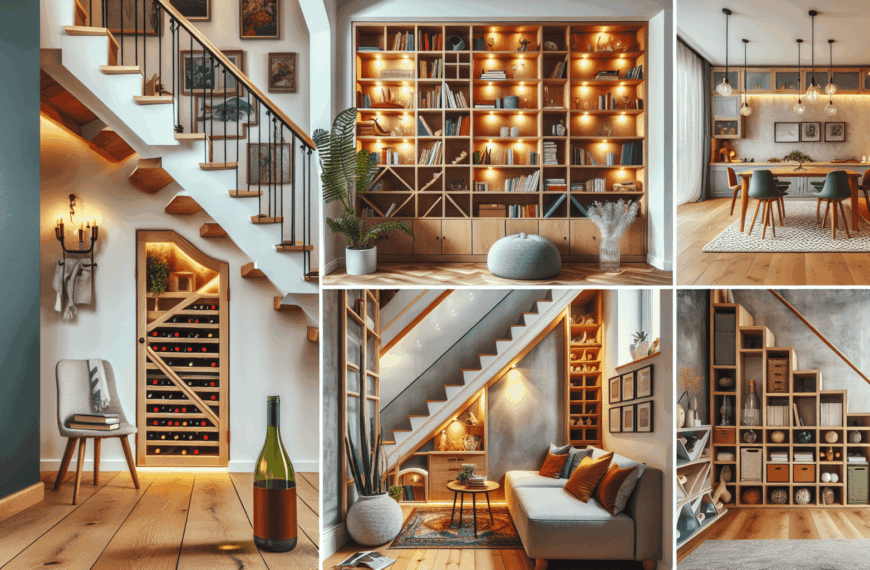 Soluciones Innovadoras para Optimizar el Espacio Bajo la Escalera