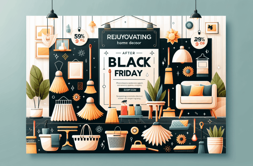Increíbles Ofertas de Decoración, Organización y Limpieza para Revitalizar tu Hogar Después del Black Friday