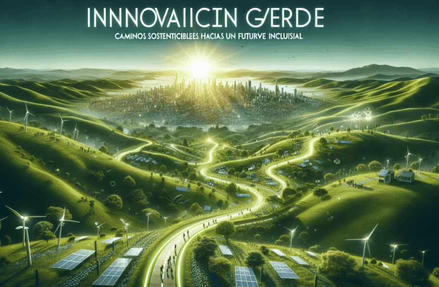 Innovación Verde: Caminos Sostenibles hacia un Futuro Inclusivo