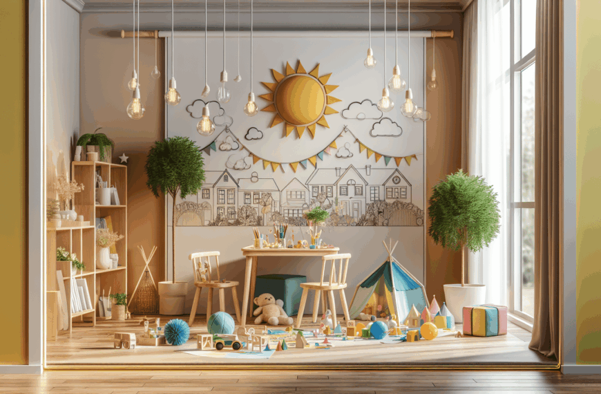 Incorporando Elementos de Decoración Infantil en la Estética del Hogar