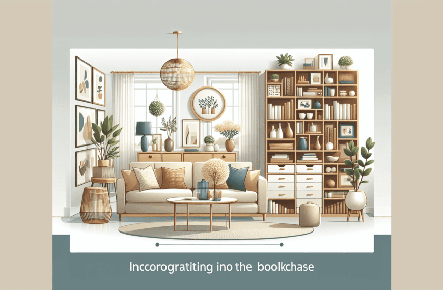Transforma tu Salón: Cómo Integrar una Librería con Estilo y Funcionalidad