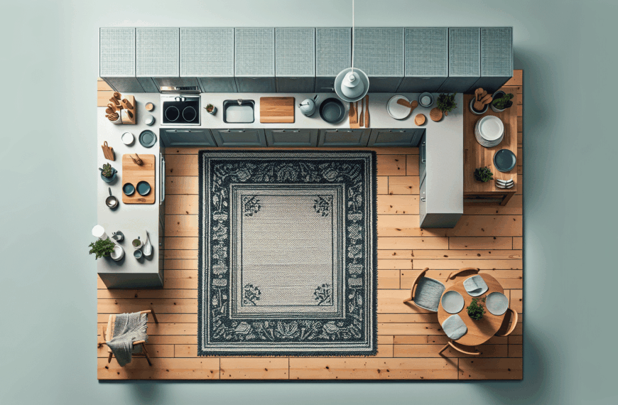 La Nueva Sensación de Ikea: La Alfombra Perfecta para Transformar y Cuidar tu Cocina