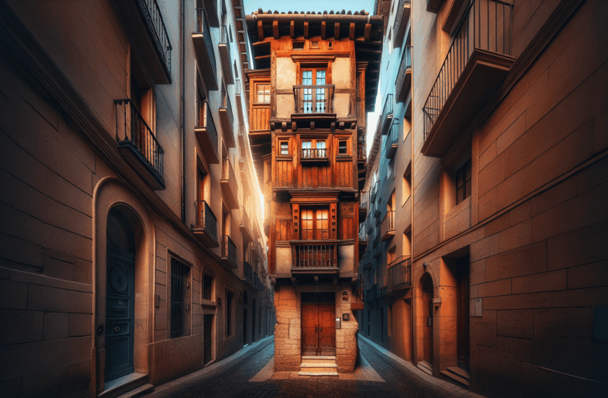 La Enigmática Historia de la Casa Más Estrecha de Pamplona