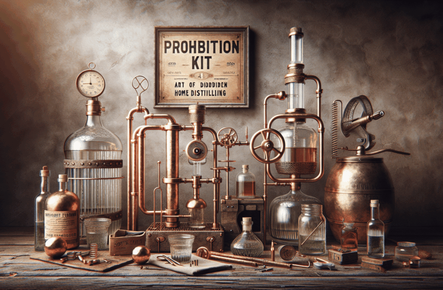 La Revolucionaria Guía Secreta: Arte de la Destilación Casera Prohibida