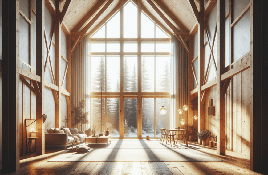 La Luz que Transforma: Ventanales Magníficos en Áticos Nórdicos