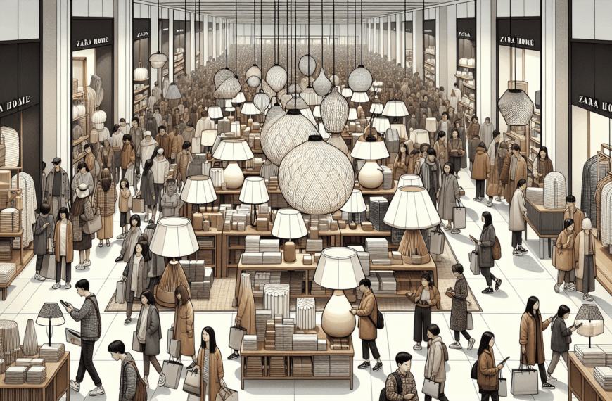 Furor en Zara Home: La Lámpara de Papel que Causa Largas Colas