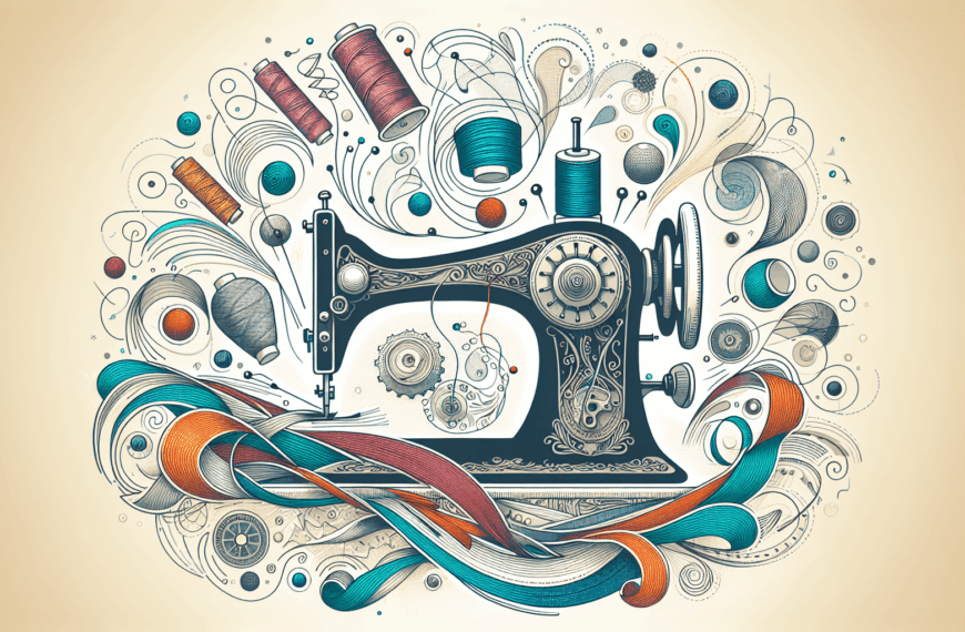 Las Máquinas de Coser: Catalizadoras de Innovación y Creatividad