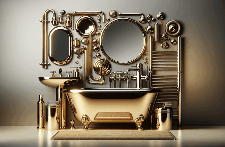 Innovación Metálica: Transformando Tu Baño con Elegancia y Estilo