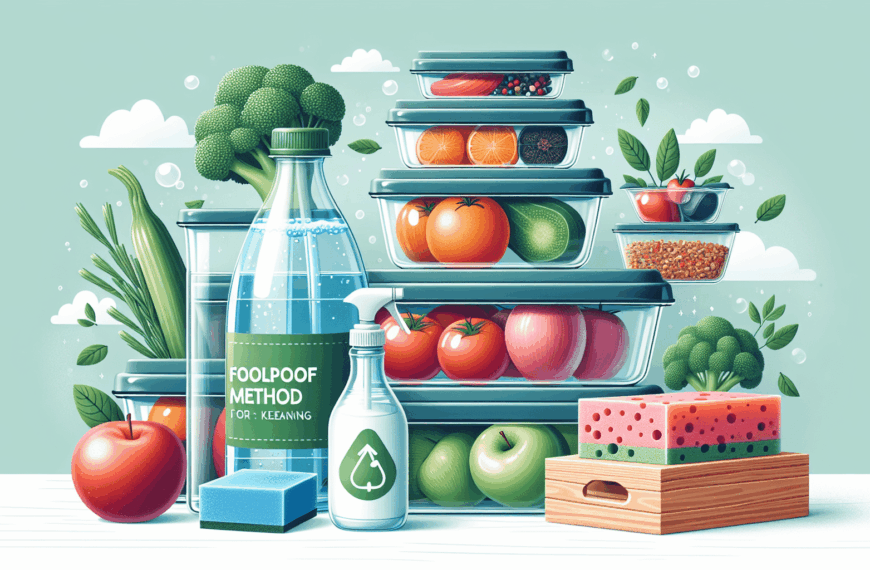 Método Infalible para Mantener Impecables tus Tuppers de Plástico