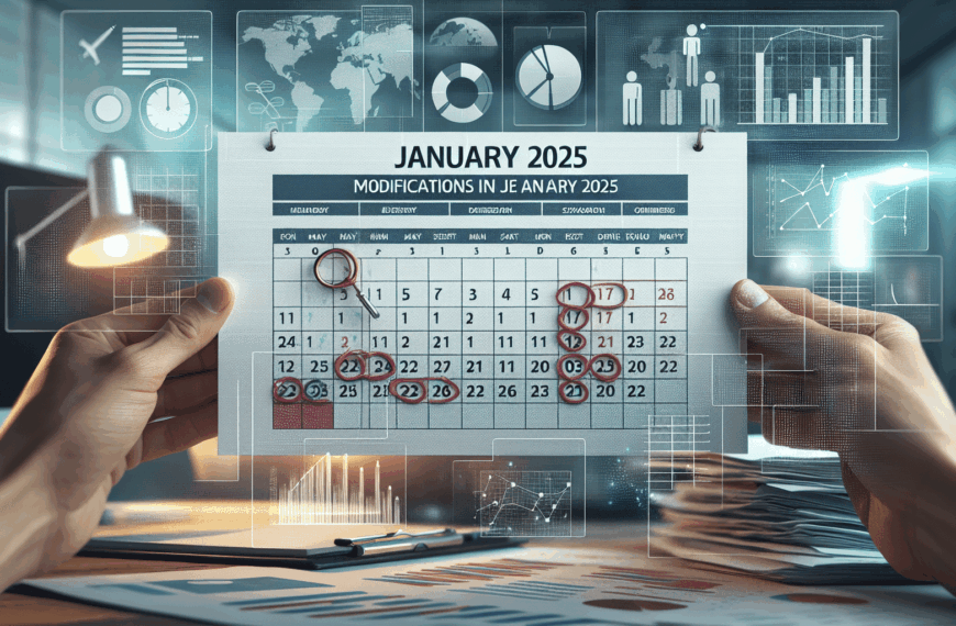 Modificaciones en la Nómina de Enero de 2025