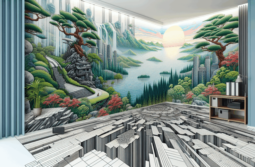 Murales 3D para Suelos: Innovación Artística que Transforma Espacios