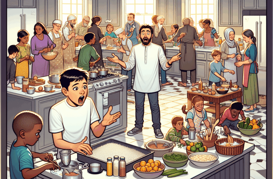 Descubrió Sorprendido que la Cocina Se Compartía con Otras Dos Familias