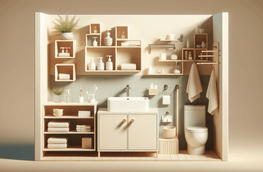 Optimiza Tu Baño: Soluciones Innovadoras de Almacenamiento para Espacios Pequeños