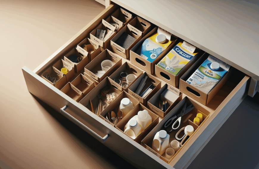 Organiza tus Cajones: Reutiliza Creativamente las Cajas de Leche de Mercadona