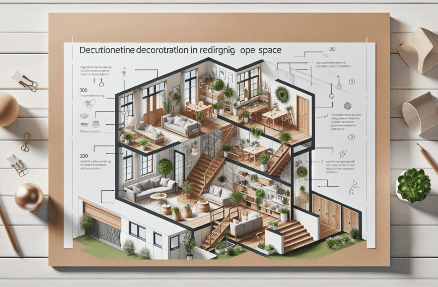 Transformando Áreas Abiertas: Estrategias para una Decoración Práctica y Estética