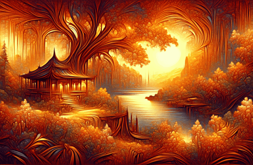 Retiro de Serenidad: Armonía de Luz y Ocres en el Entorno Natural