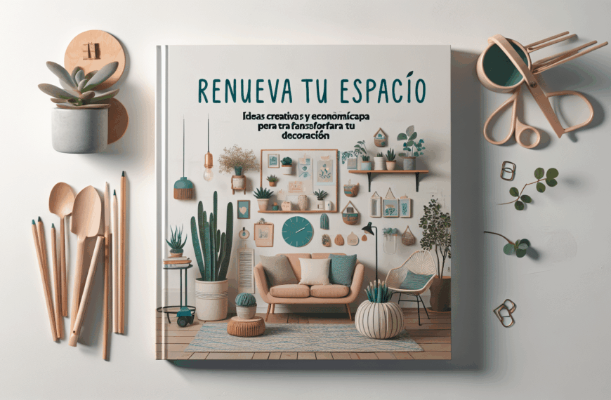Renueva Tu Espacio: Ideas Creativas y Económicas para Transformar Tu Decoración