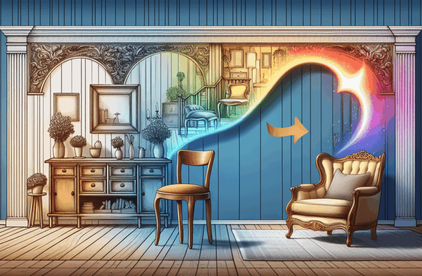 Renueva Tu Hogar: De Muebles Desgastados a Joyas de Exhibición