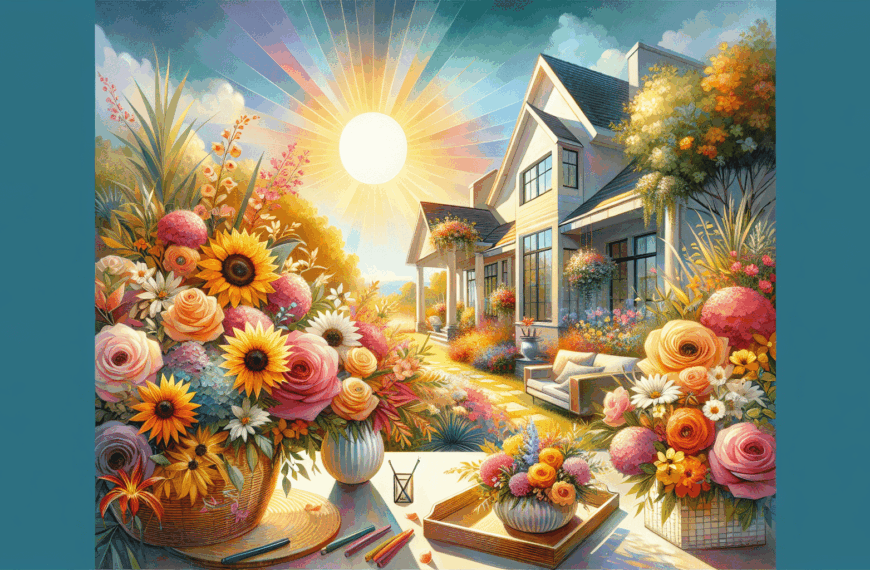 Renueva Tu Hogar con Arreglos Florales: Ideas Frescas para un Verano Radiante