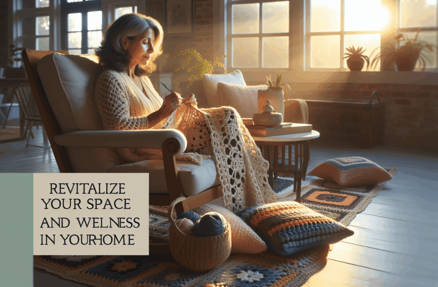 Revitaliza Tu Espacio y Tu Bienestar: El Arte del Crochet en Tu Hogar