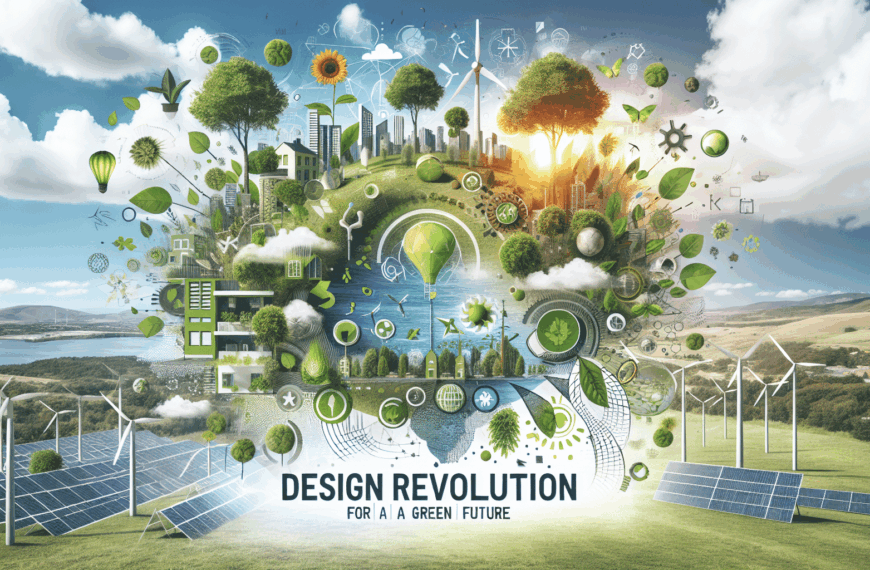 Revolución en el Diseño: Innovación Sostenible para un Futuro Verde
