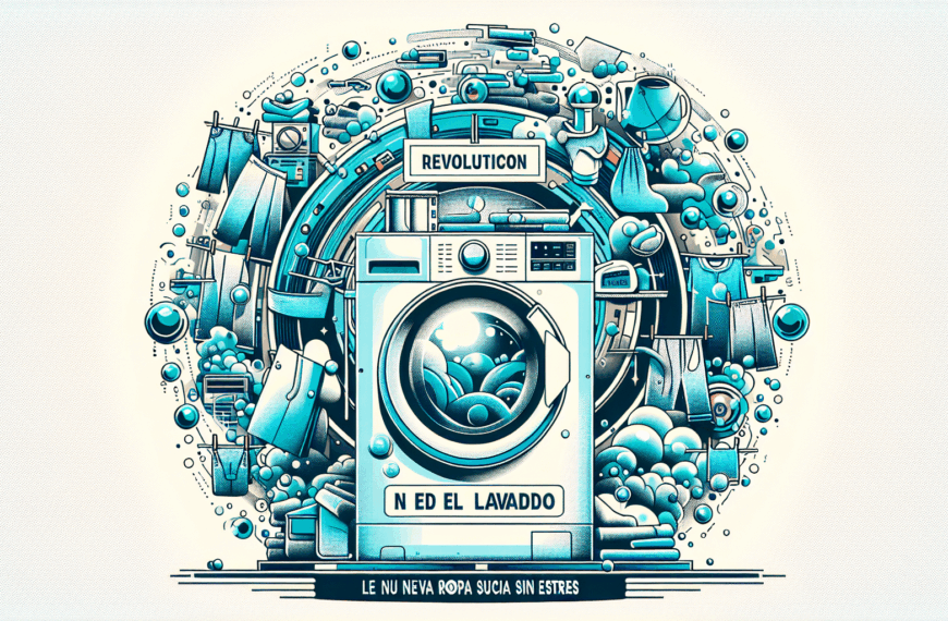 Revolución en el Lavado: La Nueva Era de la Ropa Sucia Sin Estrés