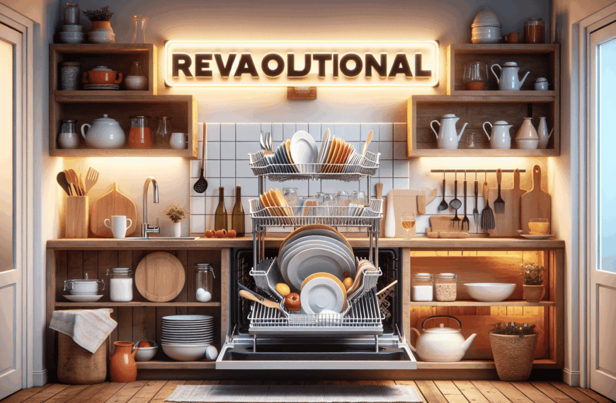 Revoluciona tu Cocina Compacta: La Solución de Secado de Platos de Maisons du Monde