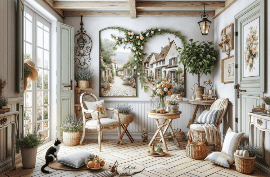 Encanto Francés: Transformando Mi Hogar en un Rincón de Elegancia