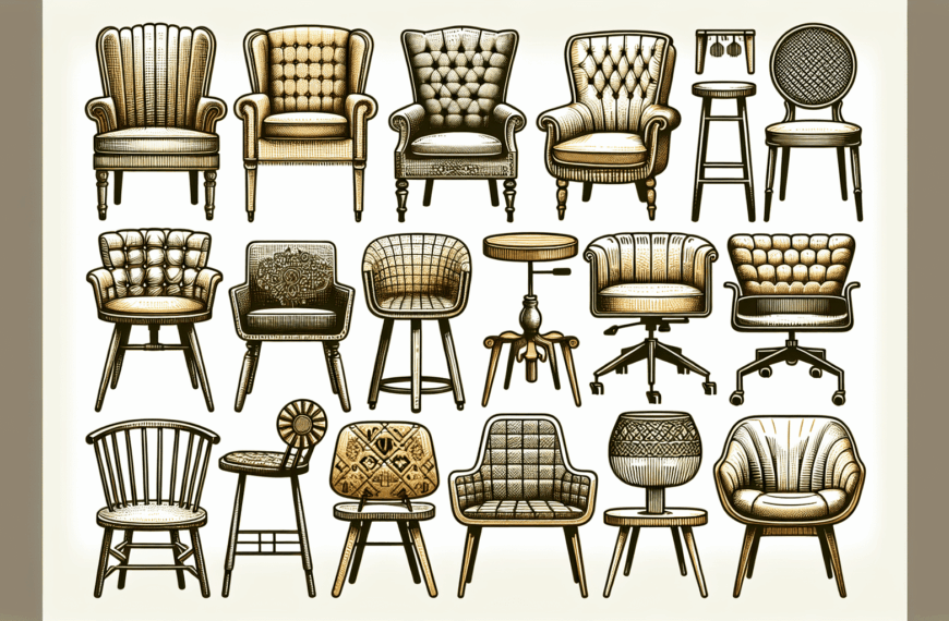 Guía Definitiva: Descubre los Diversos Tipos y Estilos de Sillas para tu Hogar