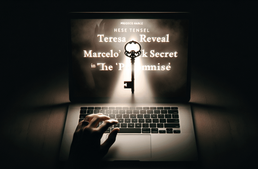 Teresa Revela el Oscuro Secreto de Marcelo en ‘La Promesa’