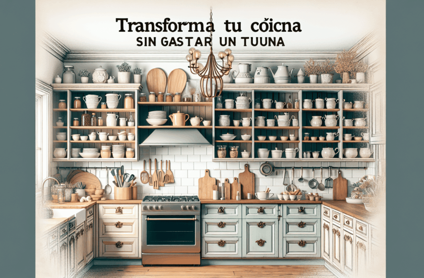 Transforma Tu Cocina Sin Gastar Una Fortuna